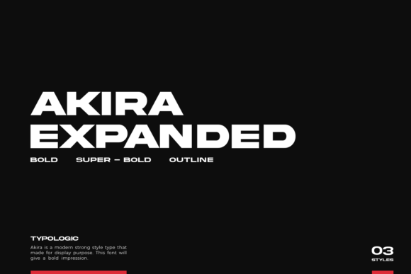 Akira Expanded: The Bold Type for Modern Brands