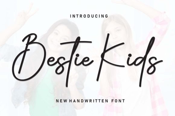 Bestie Kids: A Handwritten Font That Brings Designs to Life