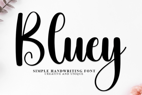 Bluey: A Handwritten Font That Feels Like a Friend