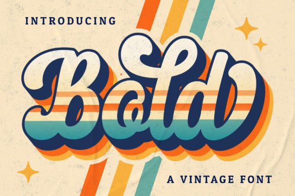 Bold Script: Vintage Charm for Modern Branding