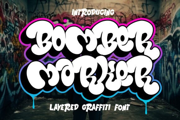 Bomber Marker: The Audacious Graffiti Font for Bold Projects