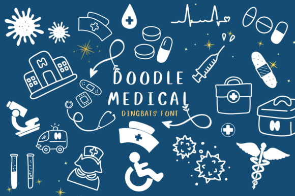 Doodle Medical: The Sketched Typeface for Authentic Projects