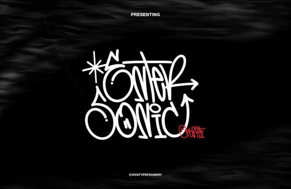 Enter Sonic Graffiti: A Bold Handwritten Font for Headlines
