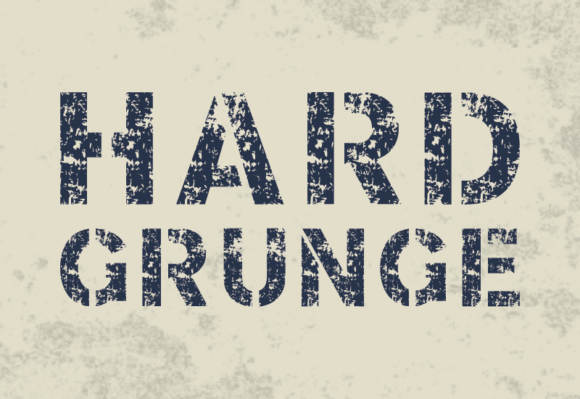Hard Grunge: The Raw Sans-Serif for Bold Branding