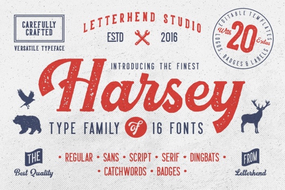 Harsey: The All-in-One Font System for Cohesive Branding