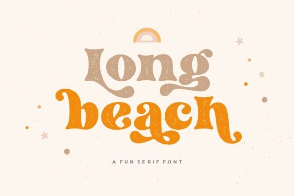 Long Beach: A Bold Serif for Retro and Modern Design