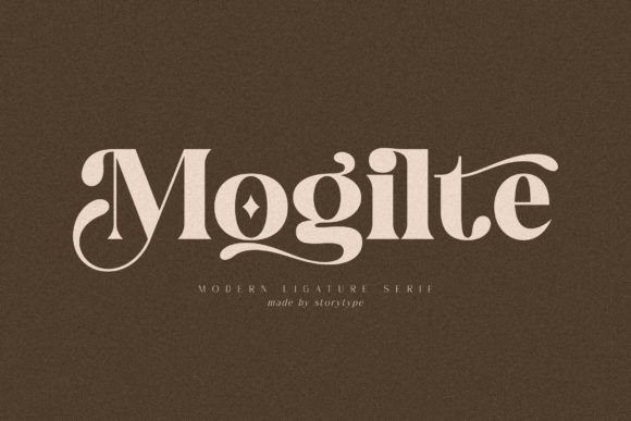 Mogilte: A Modern Serif for Timeless Elegance