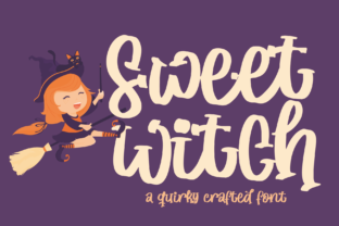 Sweet Witch: The Playful Font That Captures Pure Imagination