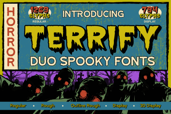 Terrify Regular: Crafting Fear with Typography
