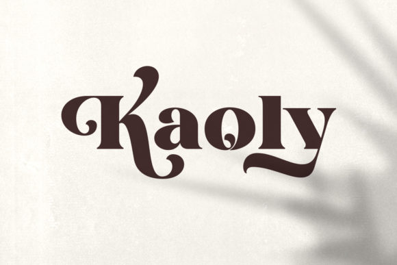 Understanding Kaoly: A Display Font for Distinctive Projects