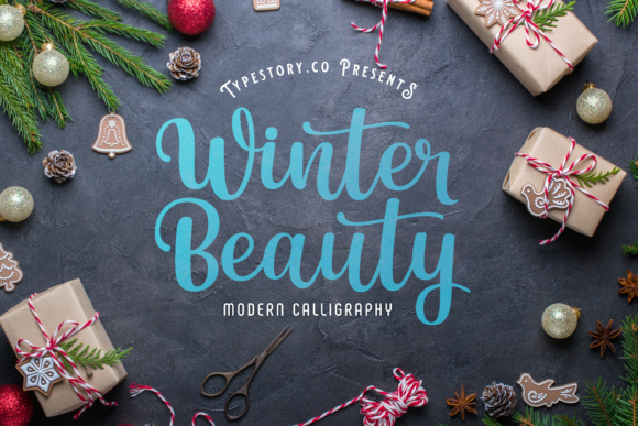 Winter Beauty: A Script Font for Modern, Elegant Design